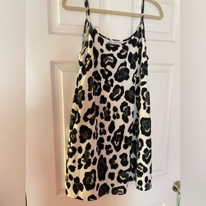 Leopard print dress